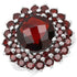 9.90 Carat Genuine Garnet .925 Sterling Silver Ring by Bids.com