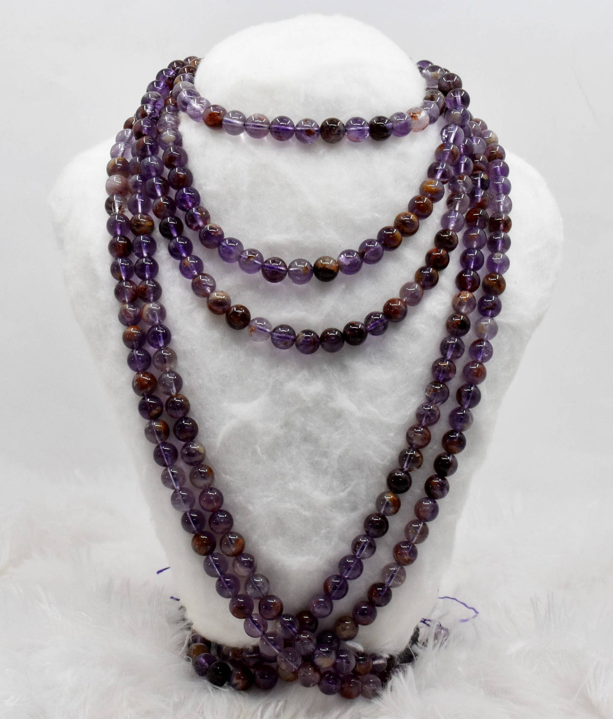 Ametrine Beads, Natural Crystal Round Beads 6mm to 10mm  DestGlow