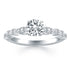 14k White Gold Fancy Shaped Diamond Engagement Ring by Bids.com