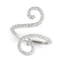14k White Gold Diamond Open Flourish Style Ring (1/2 cttw) by Bids.com