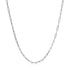 14k White Gold Adjustable Paperclip Chain 1.5mm  DestGlow