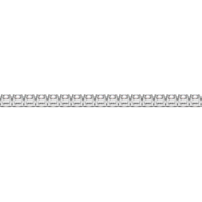 Lab Grown Round Diamond Tennis Bracelet in 14k White Gold (7 cctw F/G  VS2/SI1)  DestGlow