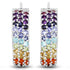 8.79 Carat Genuine Multi Stones .925 Sterling Silver Earrings by Bids.com
