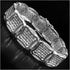 14K Yellow Gold Plated 0.67 Carat Genuine White Diamond .925 Sterling Silver Bracelet by Bids.com