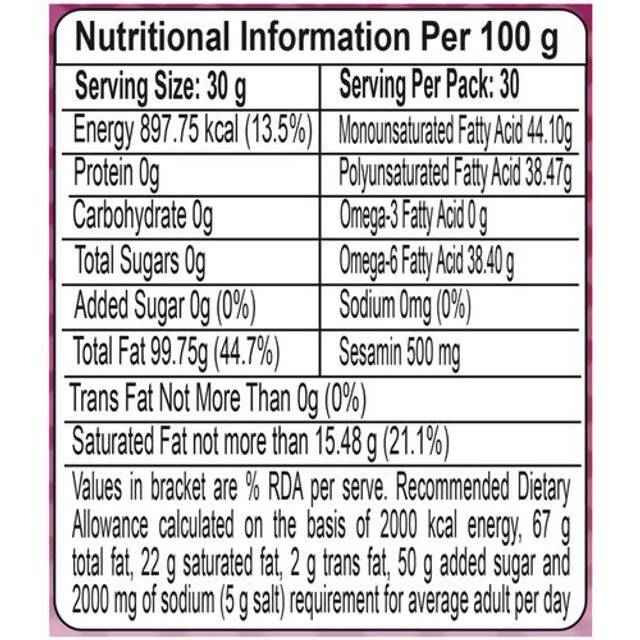 Patanjali Virgin Sesame Oil