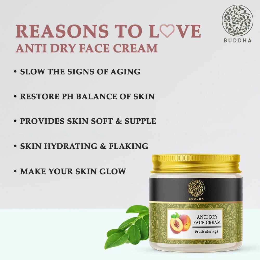 Buddha Natural Anti Dry Face cream - For Instant Glow, Reduce Tanning &amp; Dark Circles