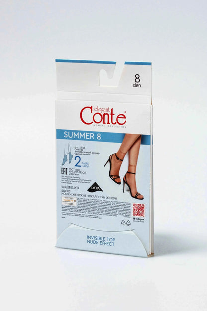 Socks Conte Summer 8 Den (2 pairs)