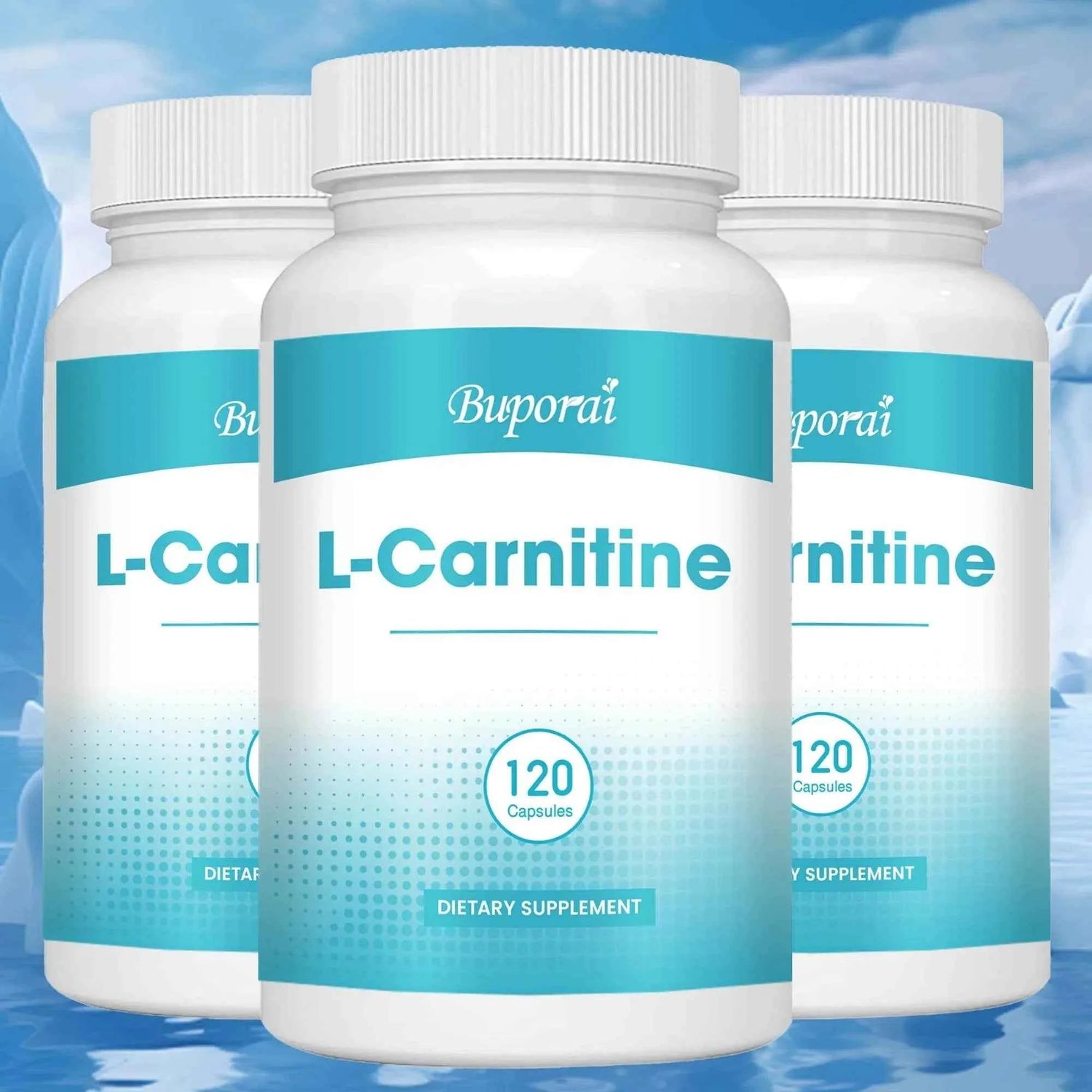 L-Carnitine Supplement - Promote Metabolism, Improves Memory, Burner Fat, Support Energy, Grow Muscles - 120 Capsules
