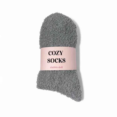 Cozy Cloud Socks - Grey - Warm & Soft Women’s Gift