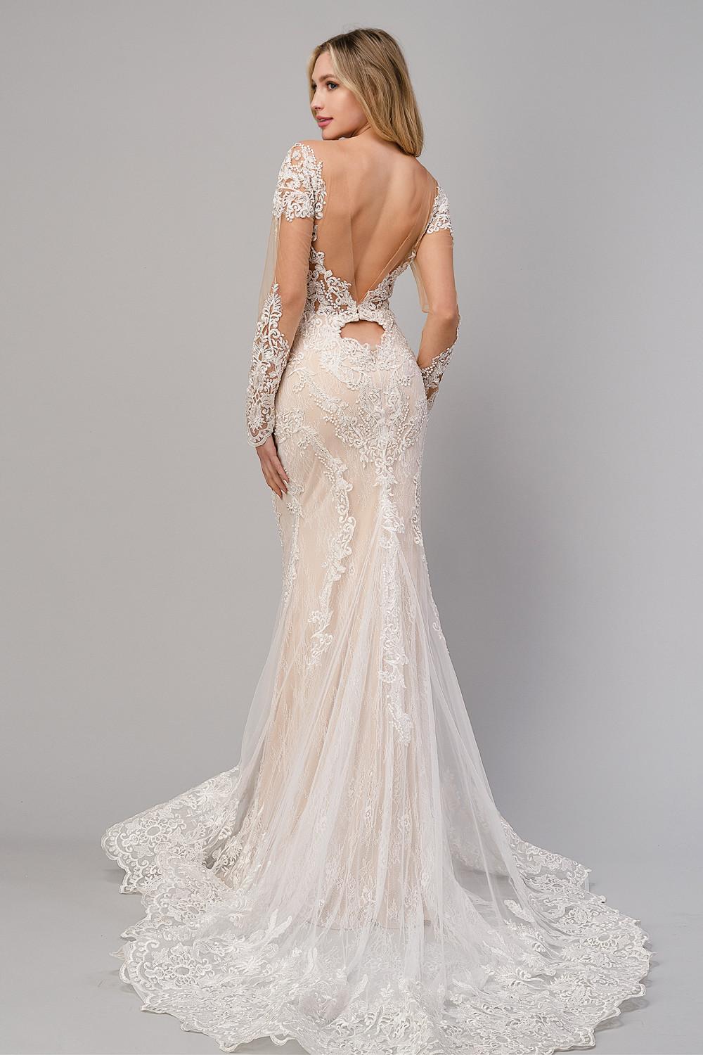 Andrea &amp; Leo A1022 Bohemian Lace Mermaid Gown