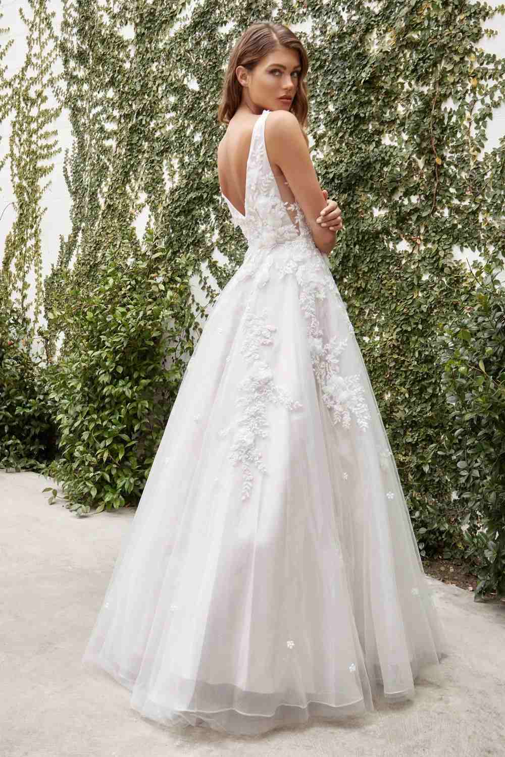 Andrea &amp; Leo A1028W Gardenia A-Line Wedding Gown