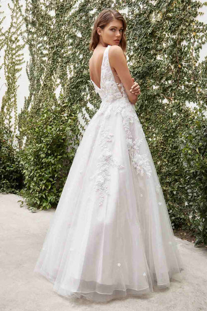 Andrea &amp; Leo A1028W Gardenia A-Line Wedding Gown