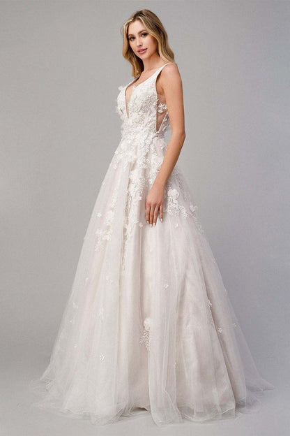 Andrea &amp; Leo A1028W Gardenia A-Line Wedding Gown