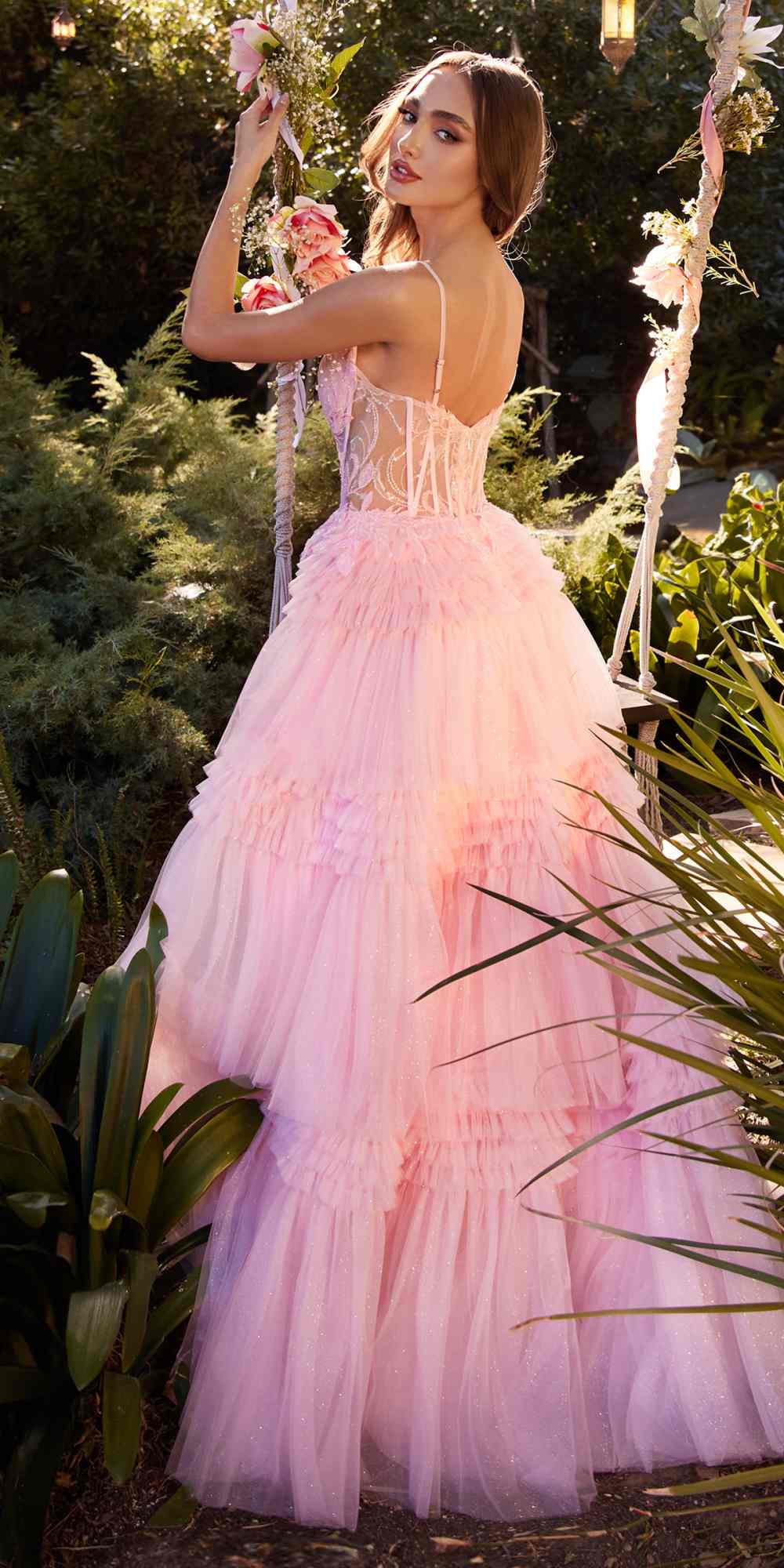 Andrea &amp; Leo A1247 Floor Length Princess Layered Tulle Ball Gown