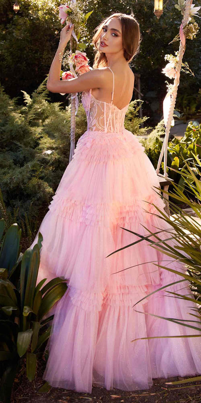 Andrea &amp; Leo A1247 Floor Length Princess Layered Tulle Ball Gown