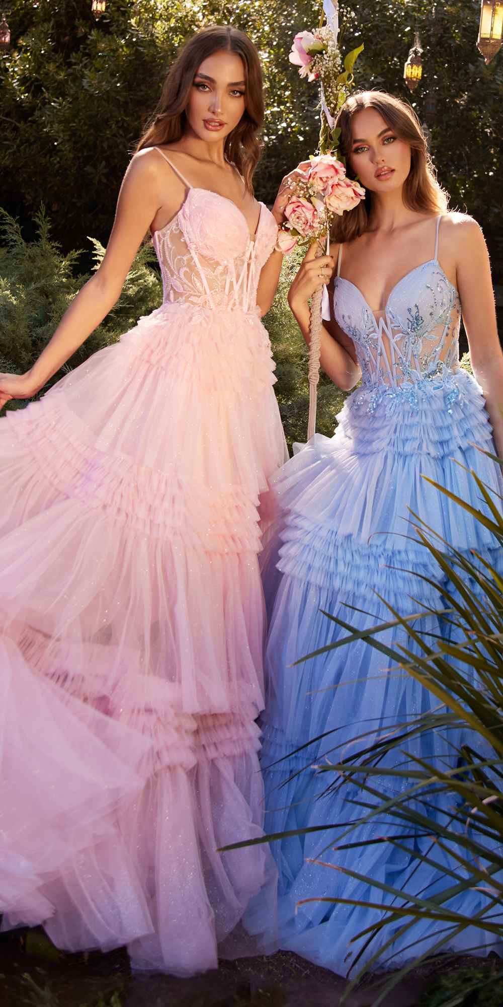 Andrea &amp; Leo A1247 Floor Length Princess Layered Tulle Ball Gown