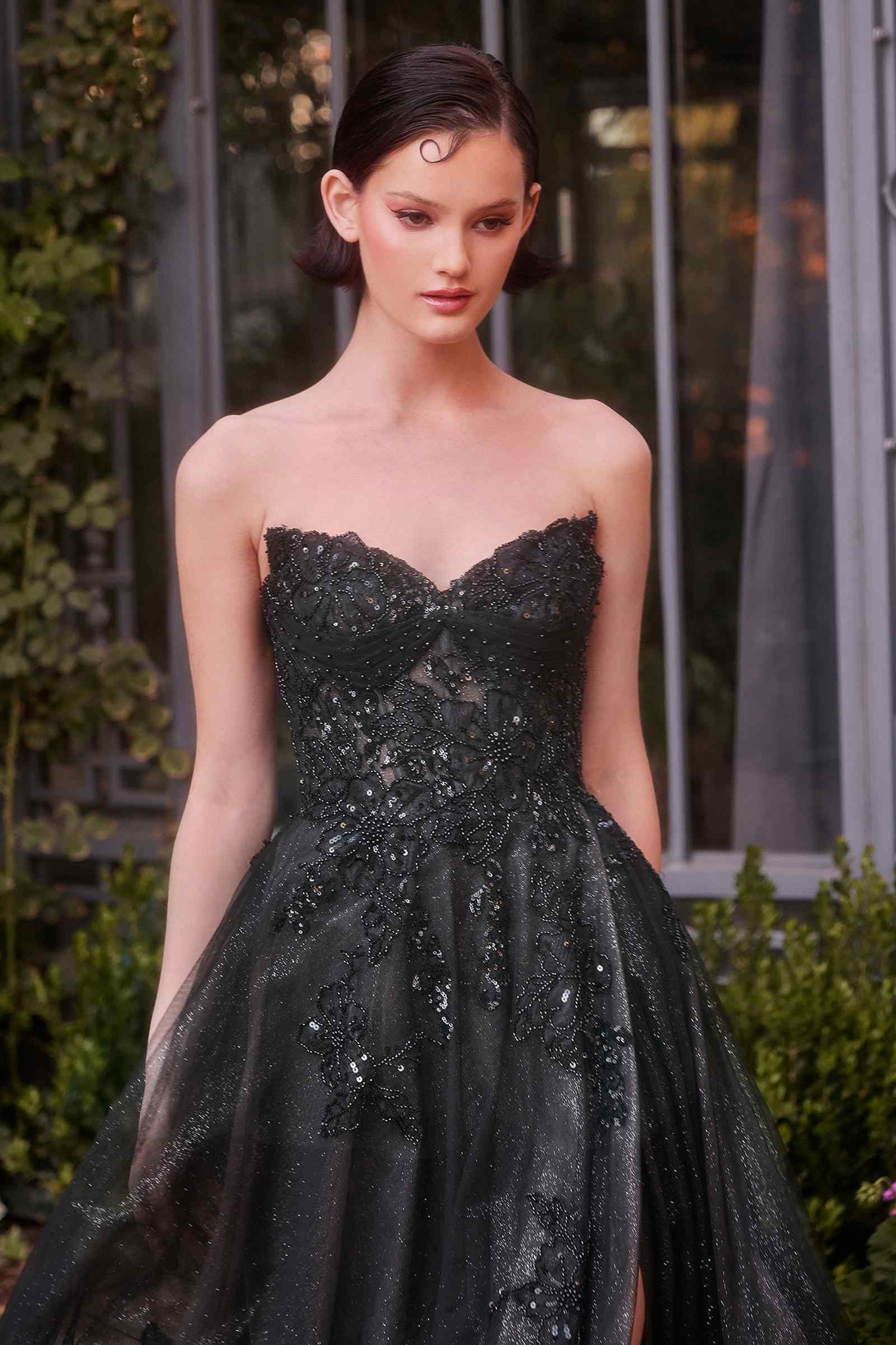 Andrea &amp; Leo A1378 Dress Strapless Layered Tulle Ball Gown