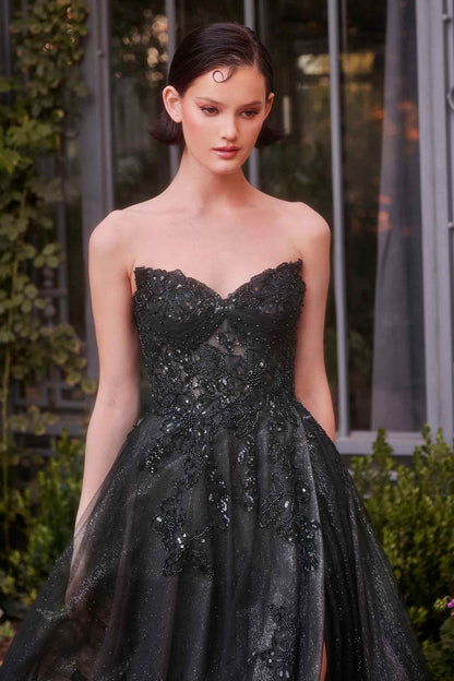 Andrea &amp; Leo A1378 Dress Strapless Layered Tulle Ball Gown