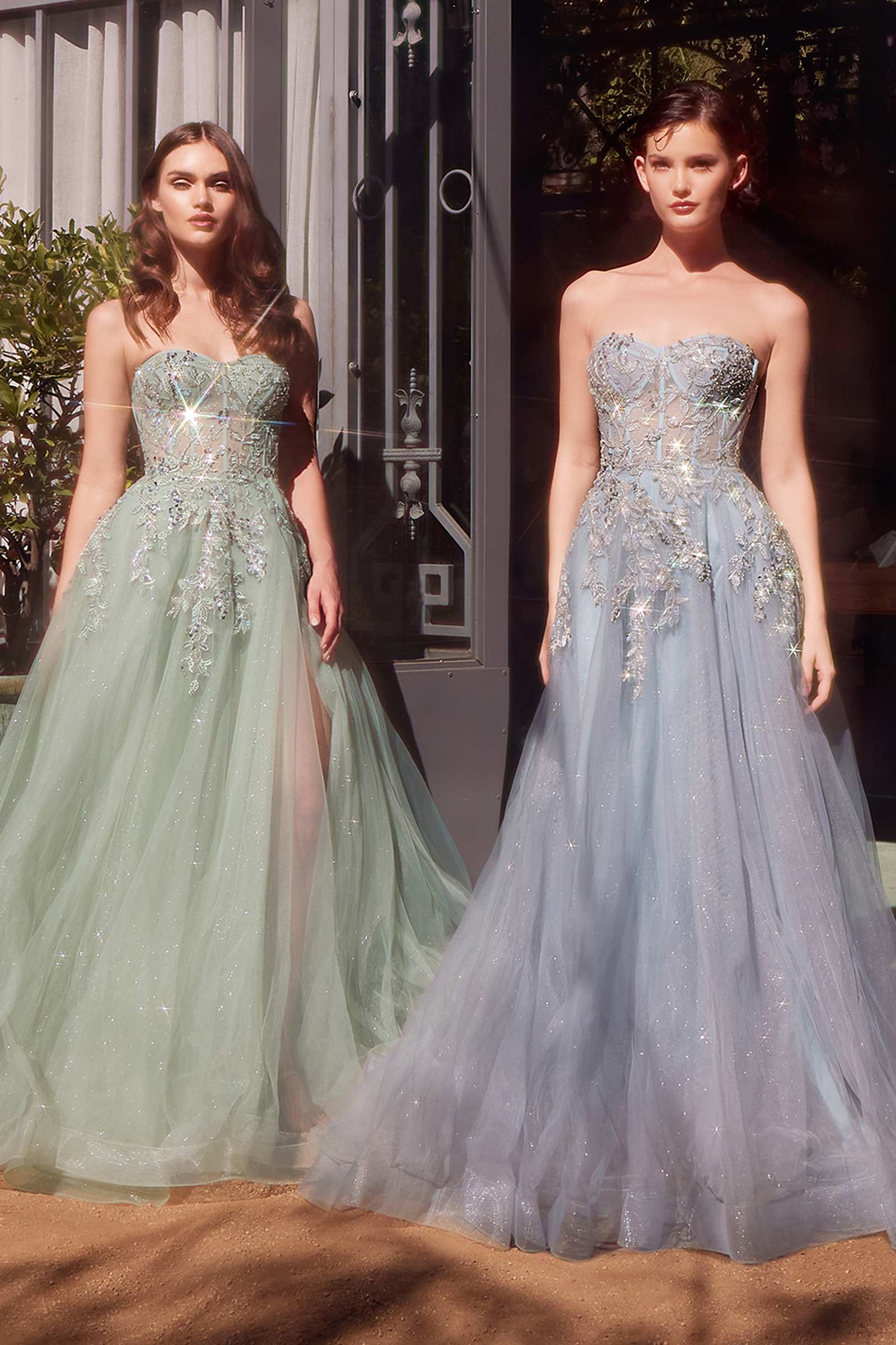 Andrea &amp; Leo A1415 Dress Strapless Corset Embellished Ball Gown