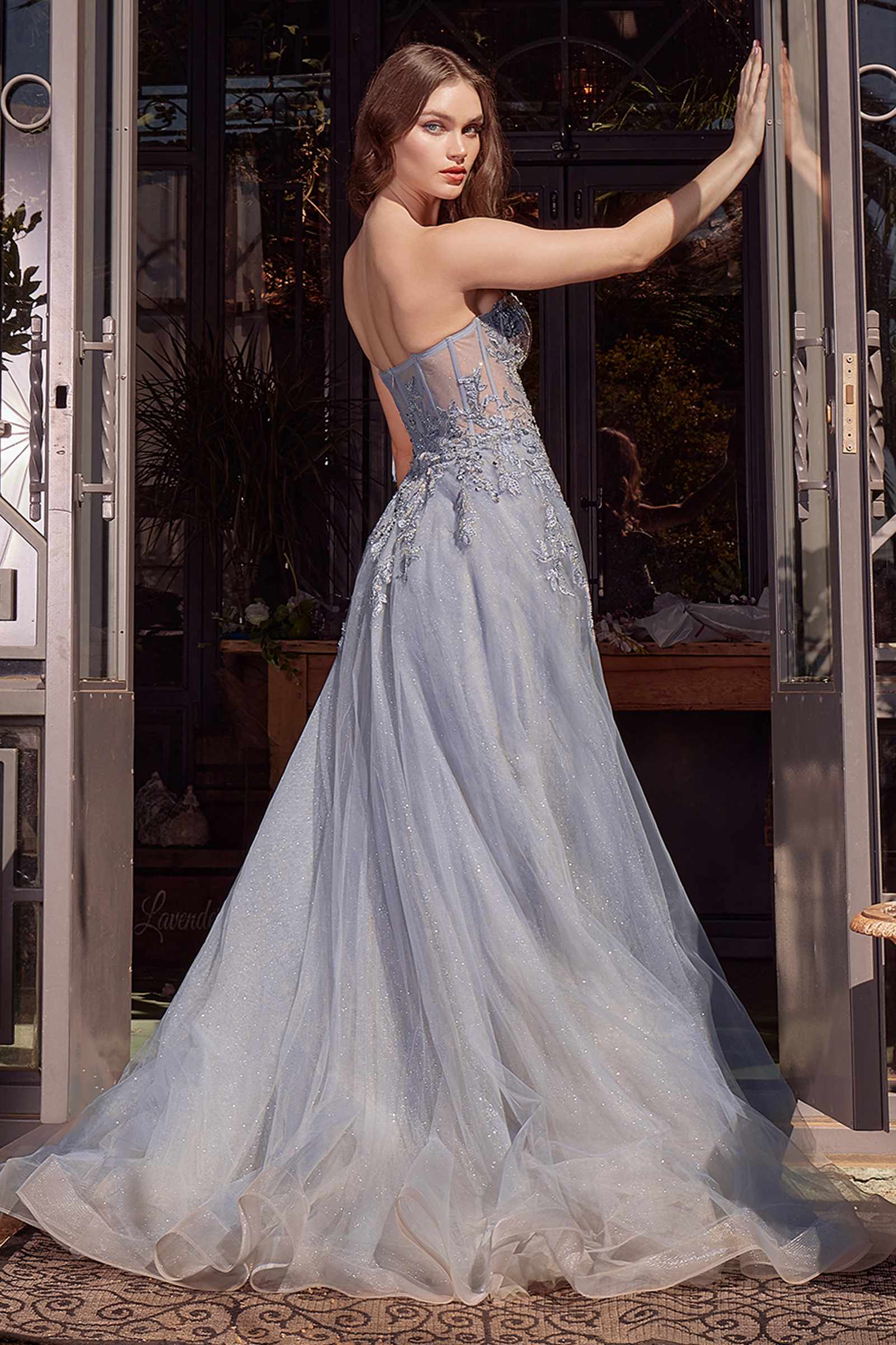 Andrea &amp; Leo A1415 Dress Strapless Corset Embellished Ball Gown