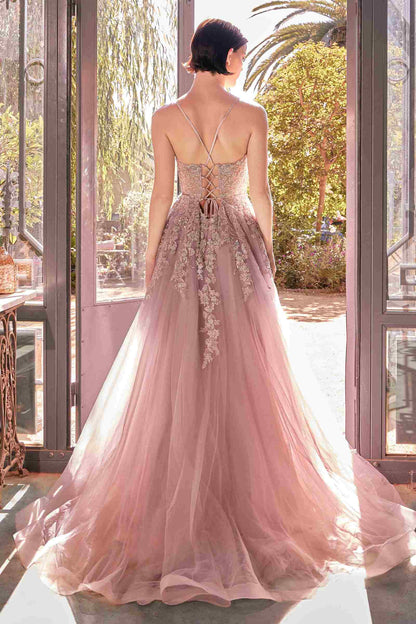 Andrea &amp; Leo A1416 Dress A-Line Lace &amp; Tulle Gown