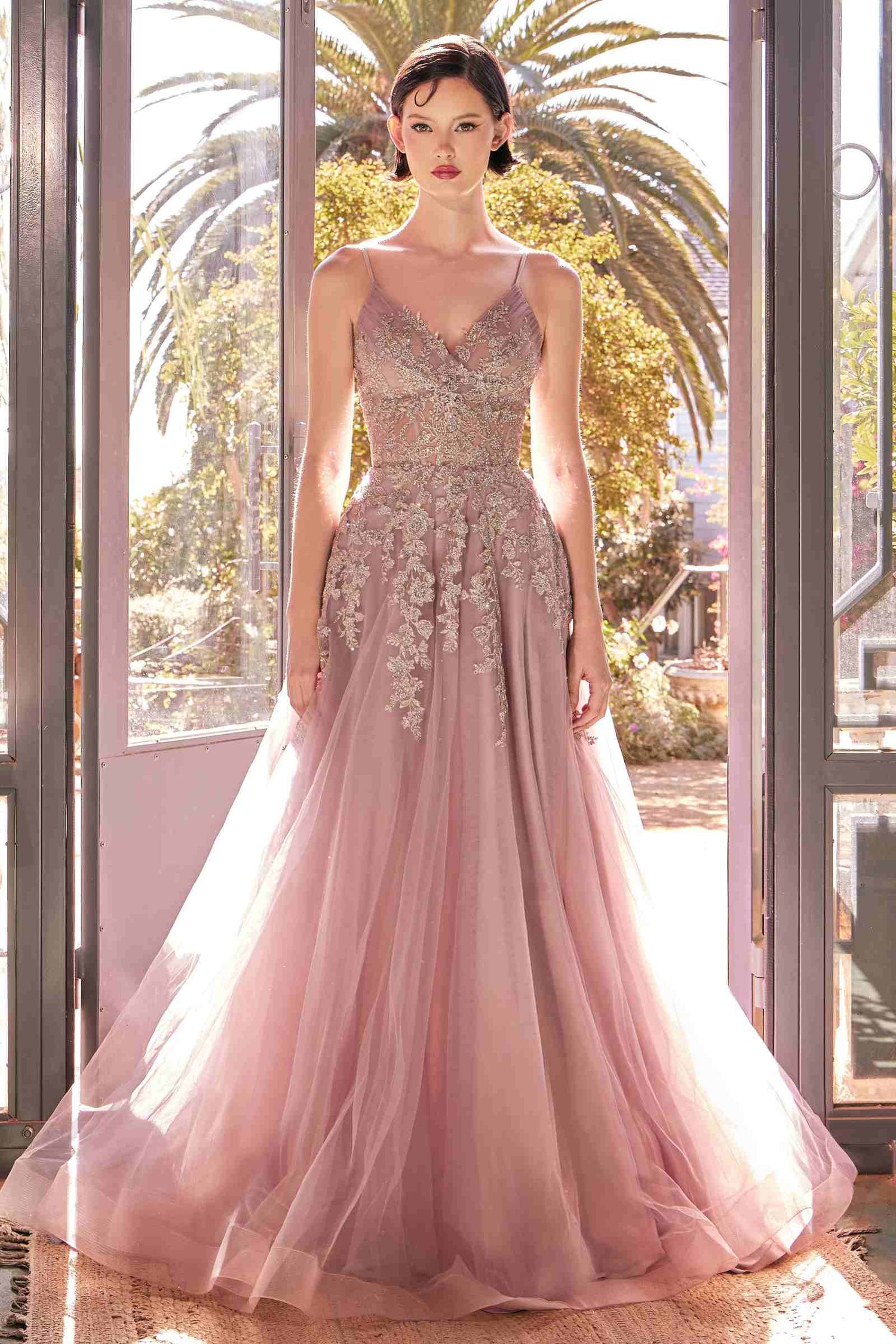 Andrea &amp; Leo A1416 Dress A-Line Lace &amp; Tulle Gown