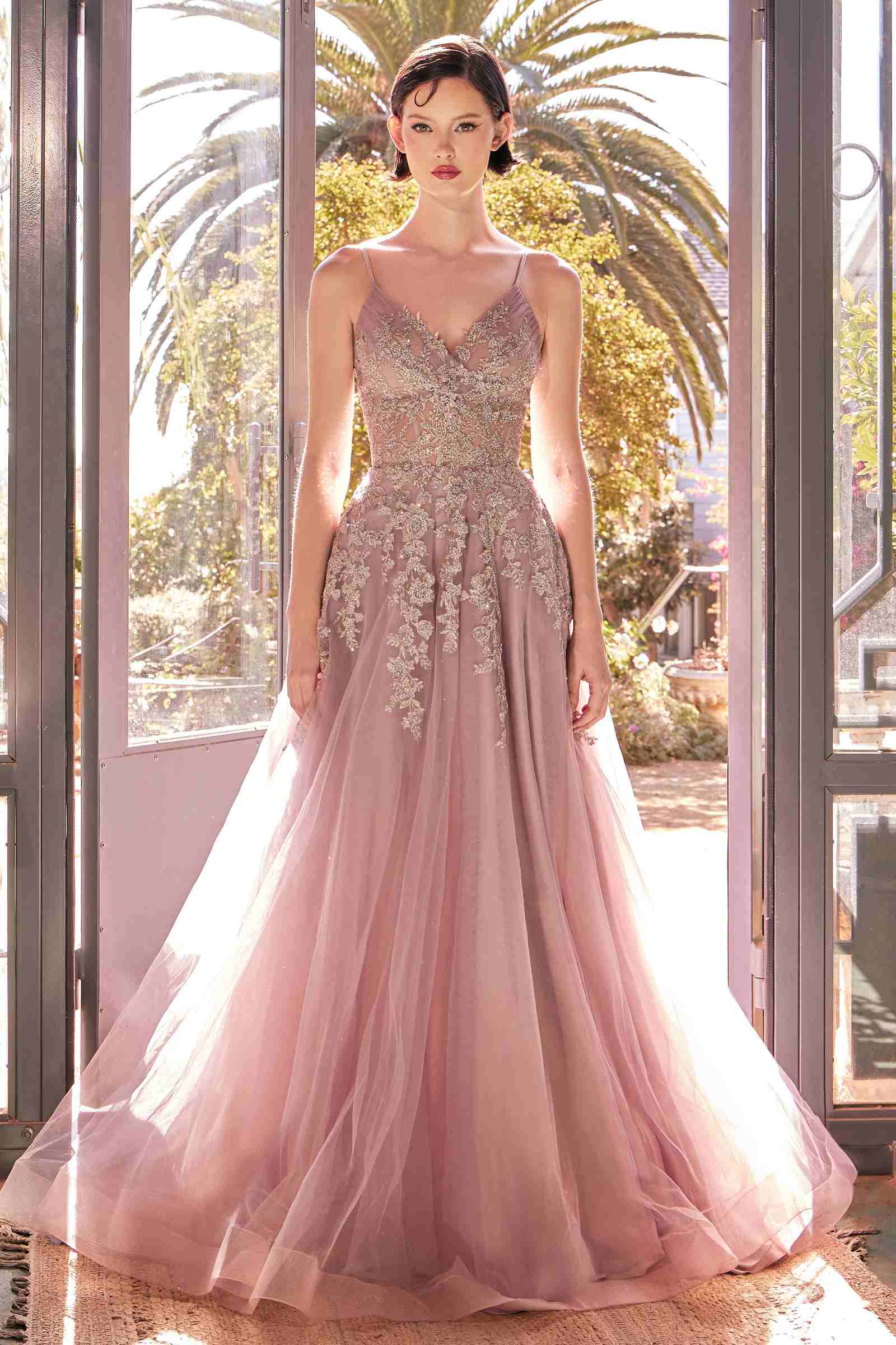 Andrea &amp; Leo A1416 Dress A-Line Lace &amp; Tulle Gown