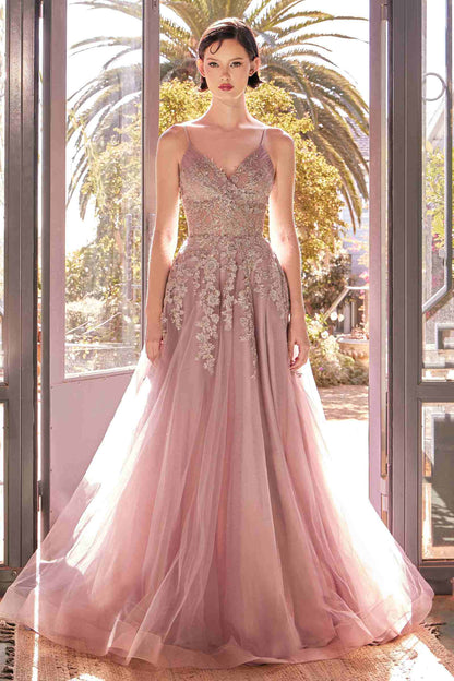 Andrea &amp; Leo A1416 Dress A-Line Lace &amp; Tulle Gown