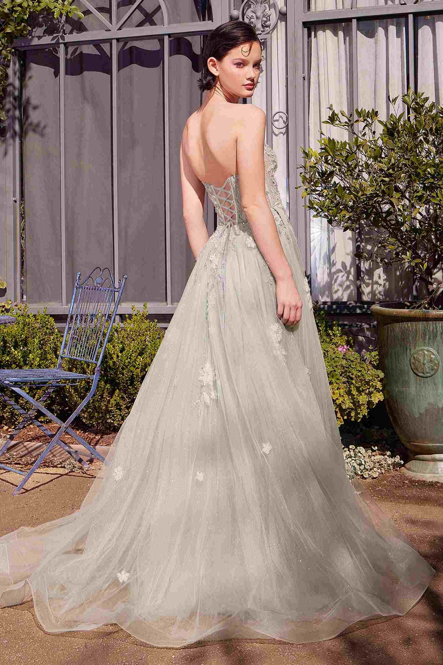 Andrea &amp; Leo A1418 Dress Long Strapless A-Line Ball Gown