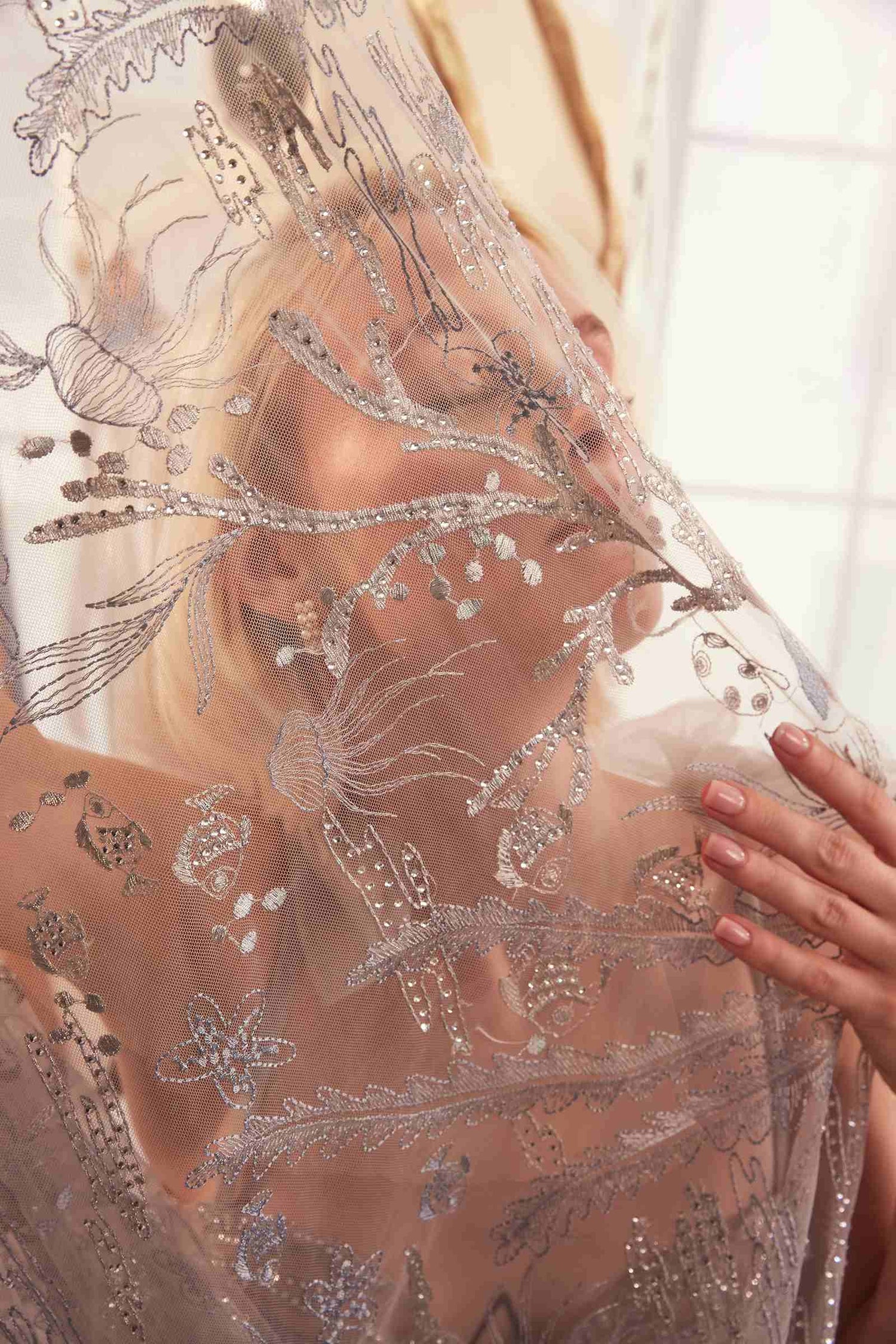 Andrea &amp; Leo A1458 Dress Under The Sea Embroidery A-Line Gown