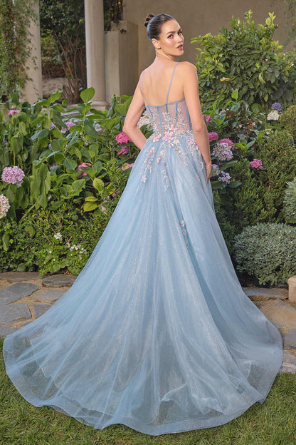 Andrea &amp; Leo A1490 Whimsical Strapless Prom Ball Gown