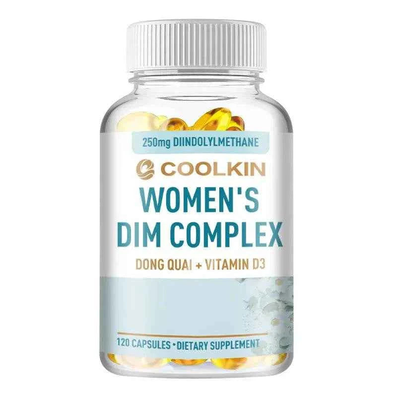 DIM Supplements for Women - Hormone Balance, Promotes Estrogen Metabolism, Menopausal Support, Antioxidant - 120 Capsules