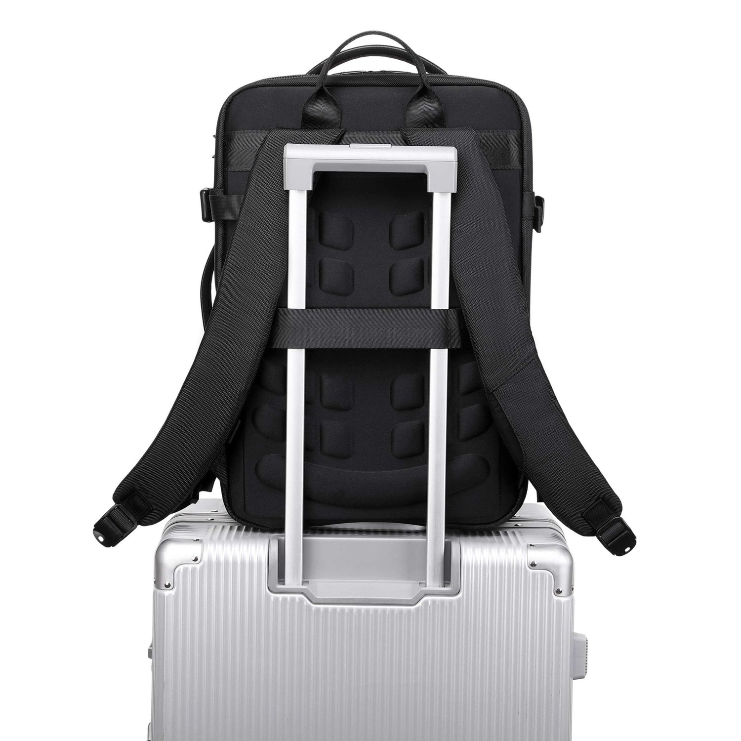 Pro Travel Vegan Backpack 401 - Expandable &amp; Lock by Doshi FCSA