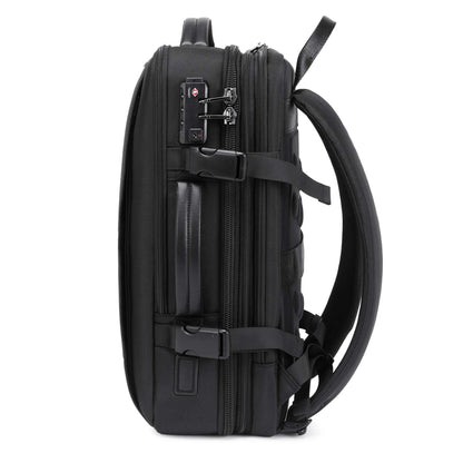 Pro Travel Vegan Backpack 401 - Expandable &amp; Lock by Doshi FCSA