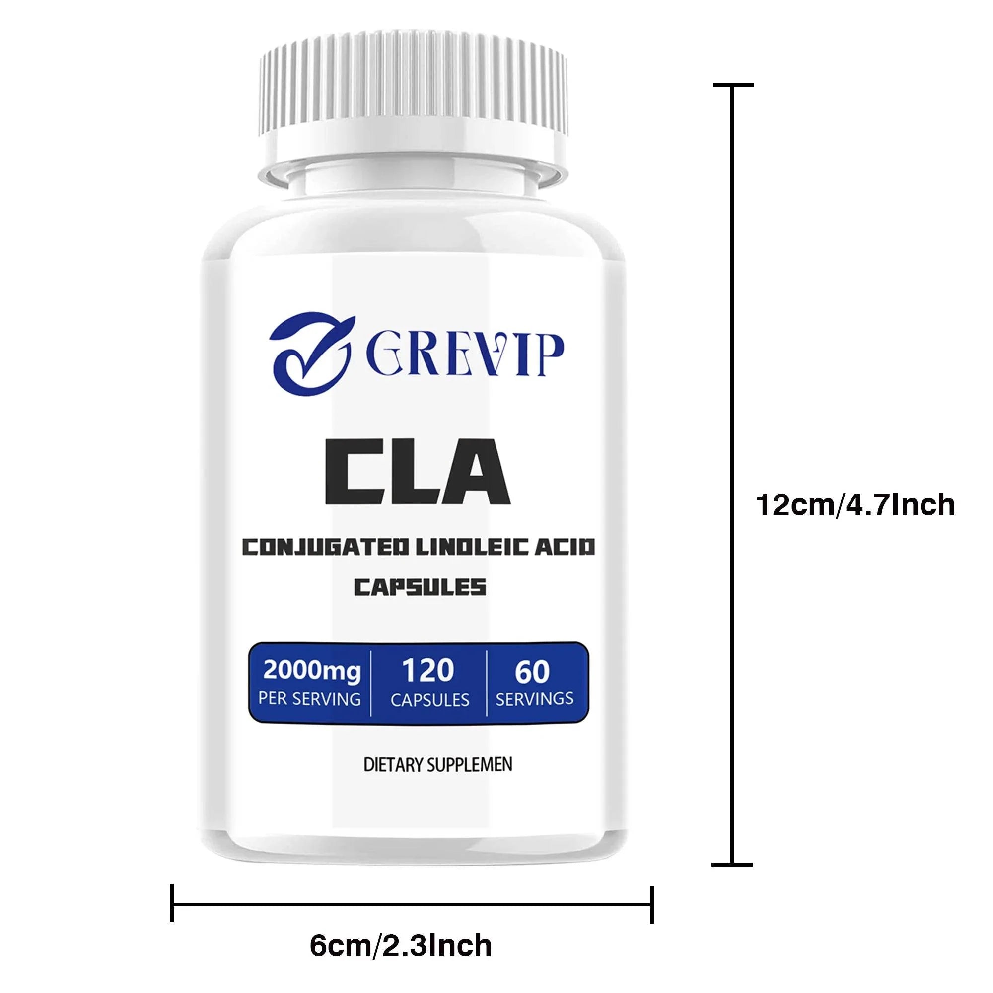CLA - Fat Burner, Appetite Suppressant, Weight Management, Lean Muscle and Tone - 120 Capsules