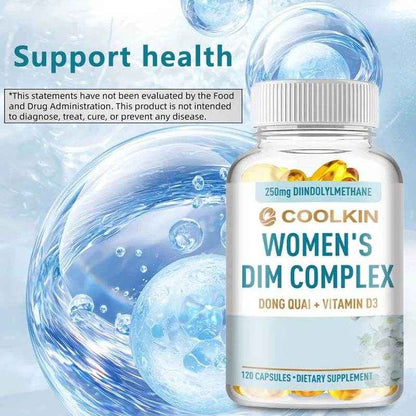 DIM Supplements for Women - Hormone Balance, Promotes Estrogen Metabolism, Menopausal Support, Antioxidant - 120 Capsules