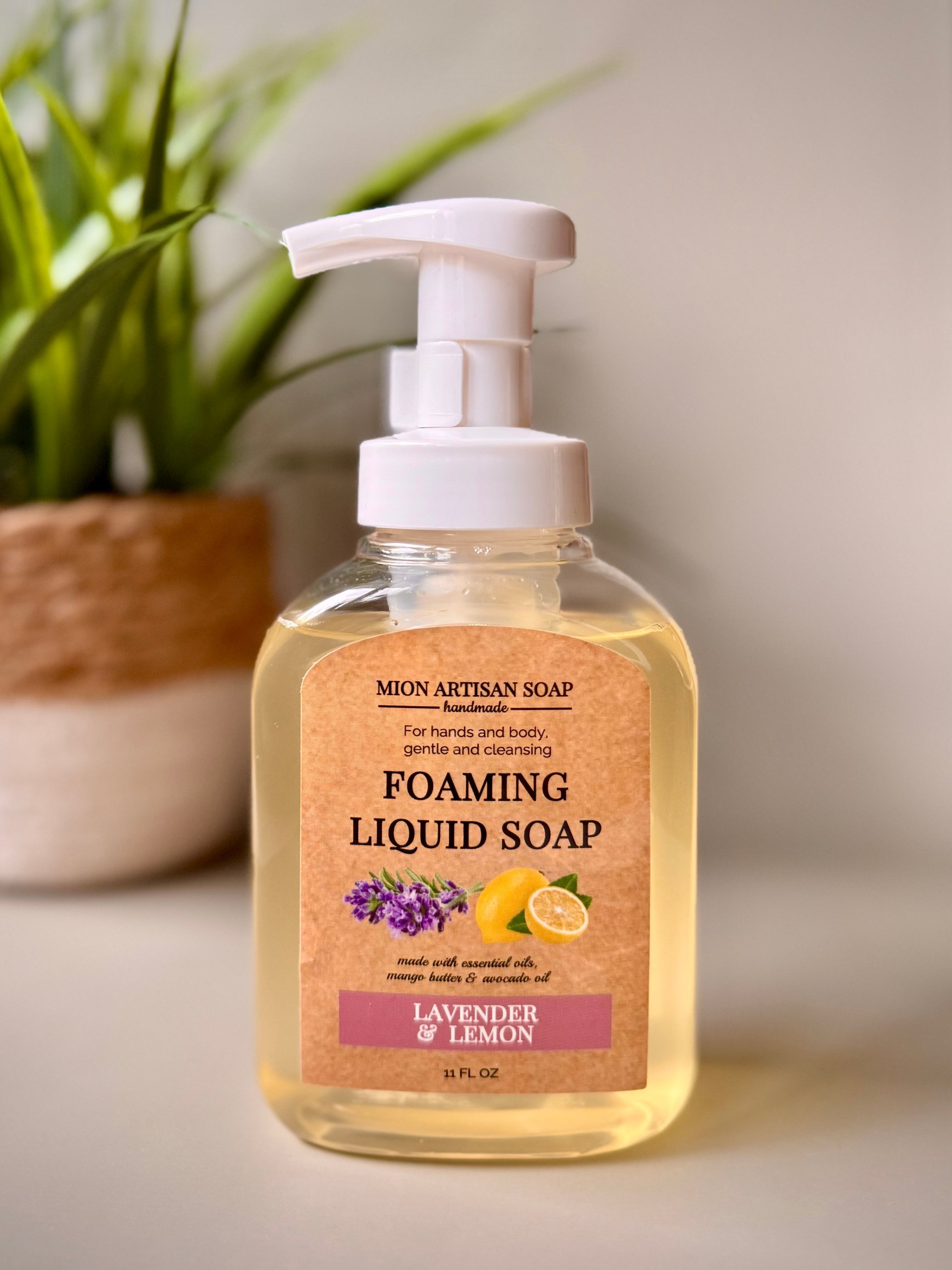 Liquid Soap | Luxurious Foam for Hands &amp; Body by MION Artisan Soap Co.