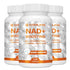 NAD + Boosting - with Trans-resveratrol, Quercetin - Enhance Cell Vitality and Help Cell Repair, Anti-aging - 120 Capsules