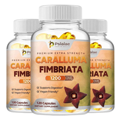 Caralluma Fimbriata - Maximum Strength Weight Management Supplement, Appetite Suppressant, Metabolism Booster - 120 Capsules