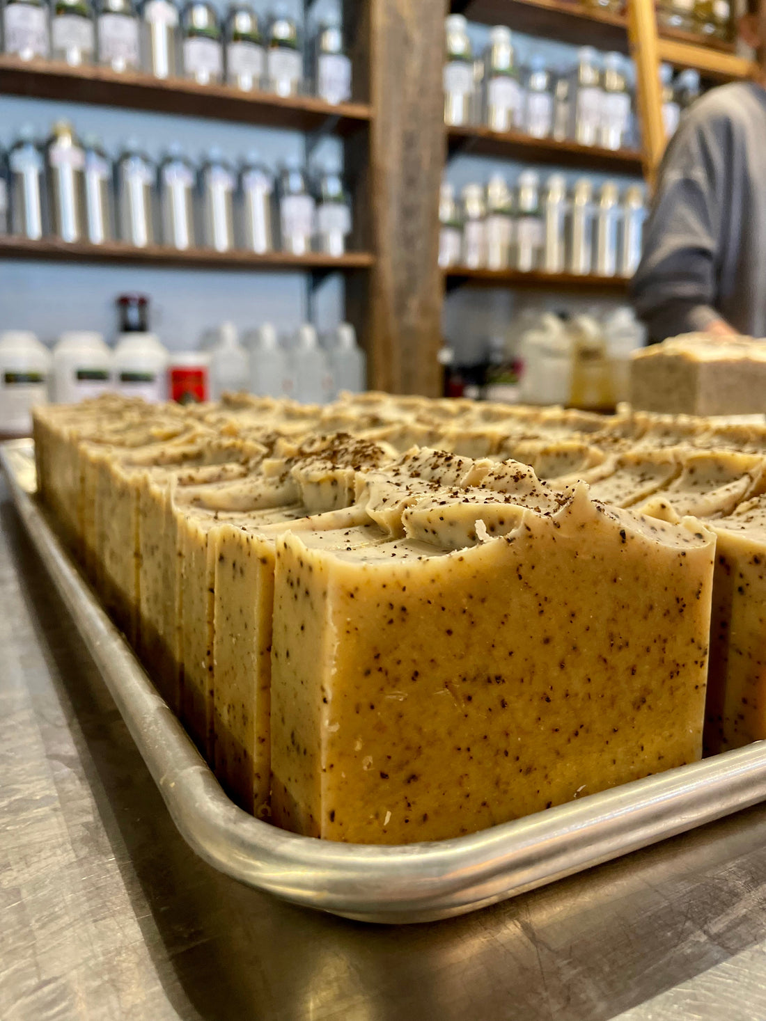 Coffee and Honey Scrub | Almond Oil Soap by MION Artisan Soap Co.