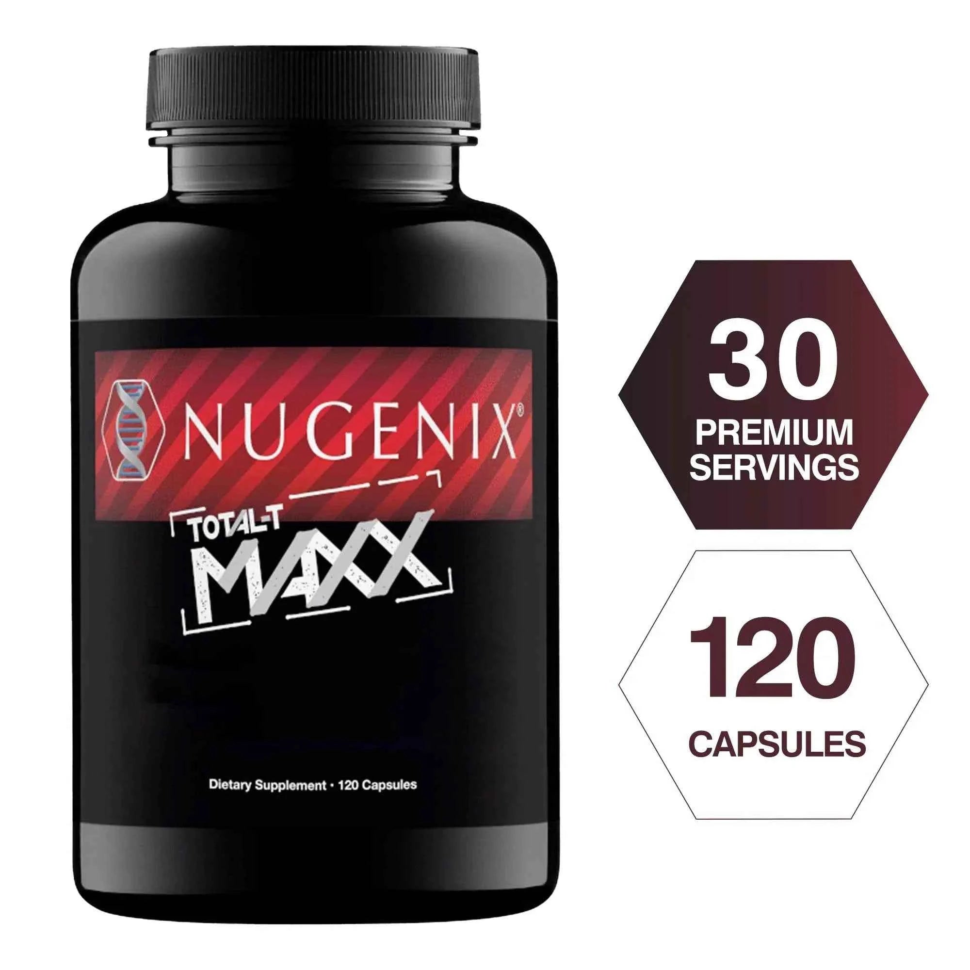 TOTAL-T MAXX - Ashwagandha, Muscle Health, Maximum Total Testosteron Boosting Formula - 120 Capsules