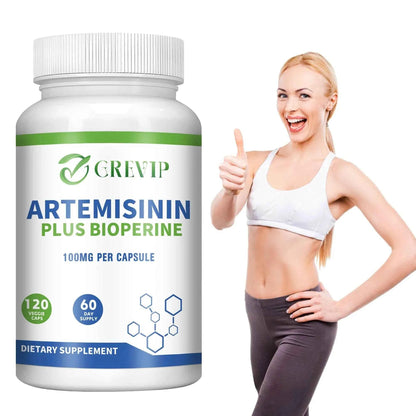 Artemisinin Supplement 100mg - Supports Digestion and Immunity, Improve Immune System, Supports Healthy Aging - 120 Capsules