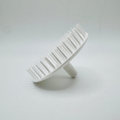 Balloid Brosse Massage Plastic Shampoo Brush - White by Pasteur Pharmacy