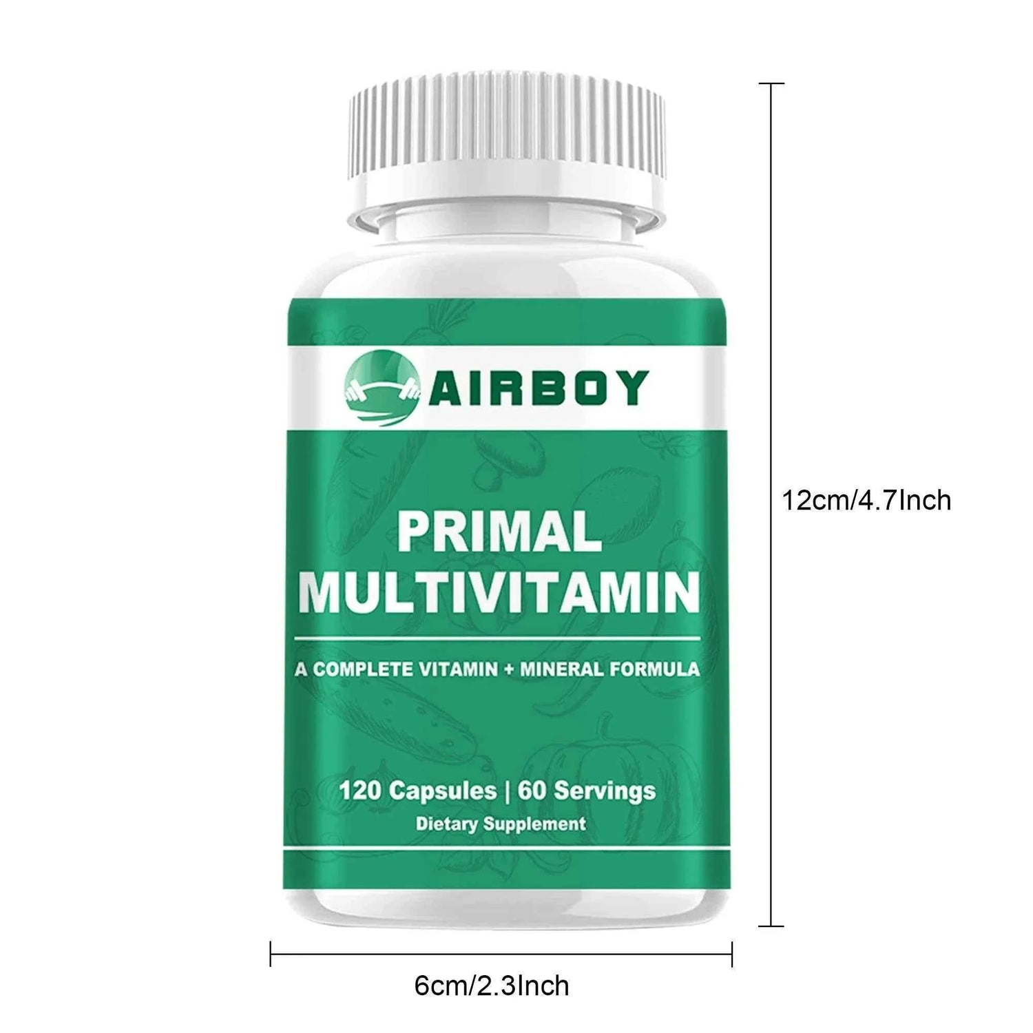 Multivitamin for Men and Women Supplement - Strengthen The Immune System and Improve Performance, Boost Energy - 120 Capsules