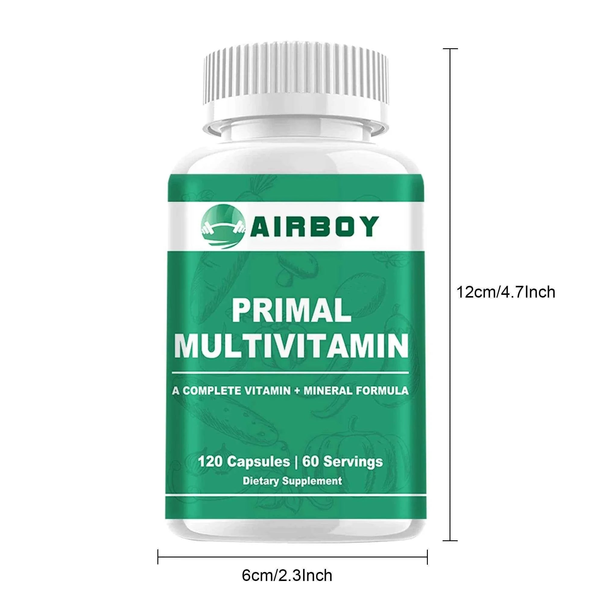 Multivitamin for Men and Women Supplement - Strengthen The Immune System and Improve Performance, Boost Energy - 120 Capsules