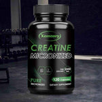 Creatine Monohydrate - Increase Strength, Build Muscle and Improve Performance, Explosive Power for Men - 120 Capsules