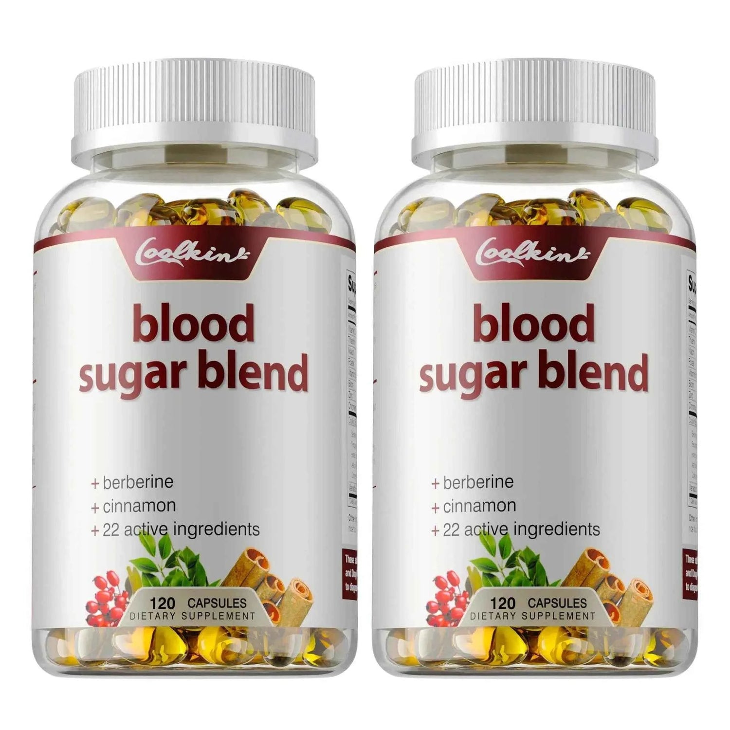 Blood Sugar Blend Capsules - Maintains Healthy Blood Sugar Levels and Supports Heart and Cardiovascular Health - 120 Capsules