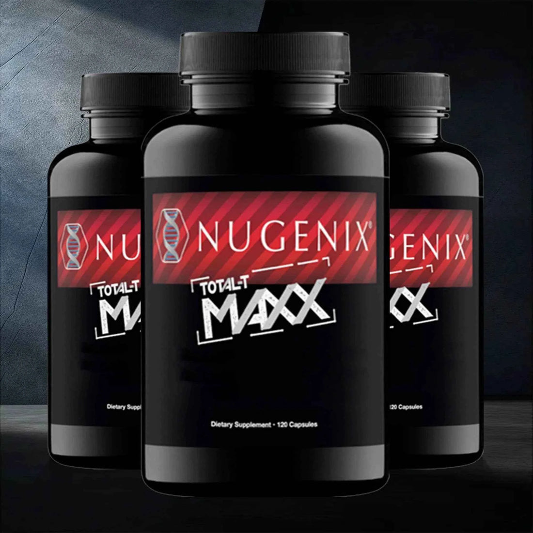 TOTAL-T MAXX - Ashwagandha, Muscle Health, Maximum Total Testosteron Boosting Formula - 120 Capsules