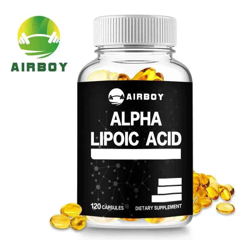 Alpha Lipoic Acid 600mg - for Brain and Heart Health, Relax Nervous System - 120 Capsules