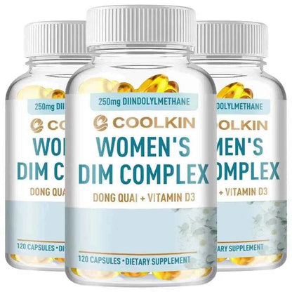 DIM Supplements for Women - Hormone Balance, Promotes Estrogen Metabolism, Menopausal Support, Antioxidant - 120 Capsules